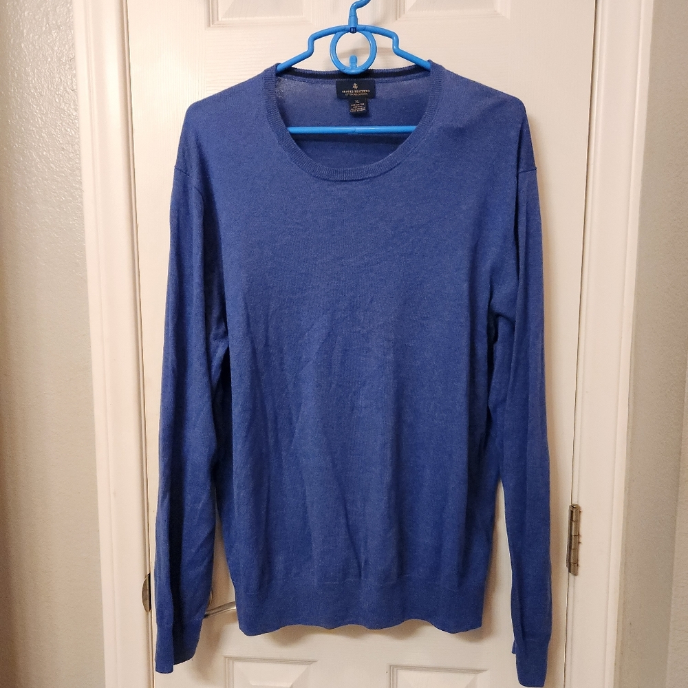 Brooks brothers cotton silk cashmere sweater size XL